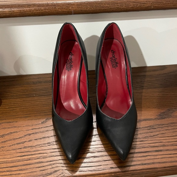 Elegant back pointy heels - Picture 2 of 4